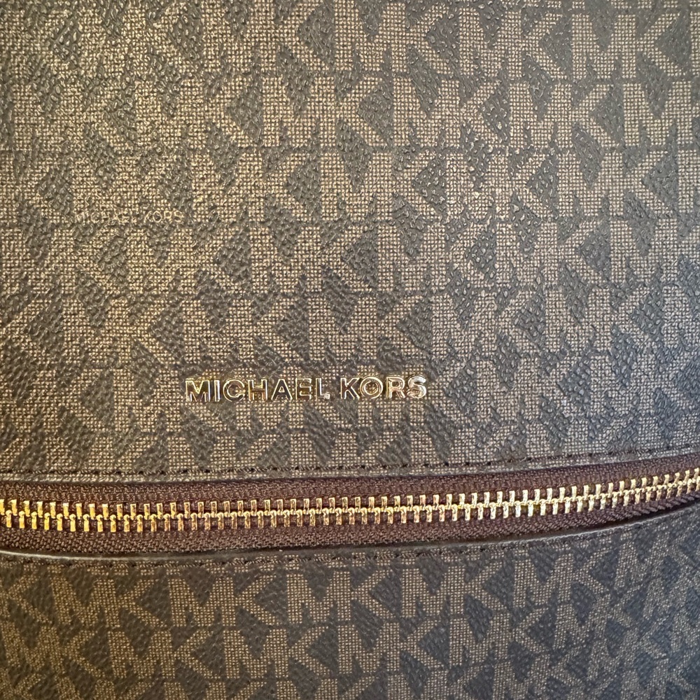 Michael Kors Signature Rhea Medium Slim Backpack - Picture 3 of 10